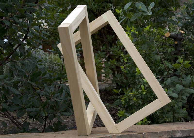 maquette (altra prospettiva) della scultura “I due mondi” di Hidetoshi Nagasawa per Brufa