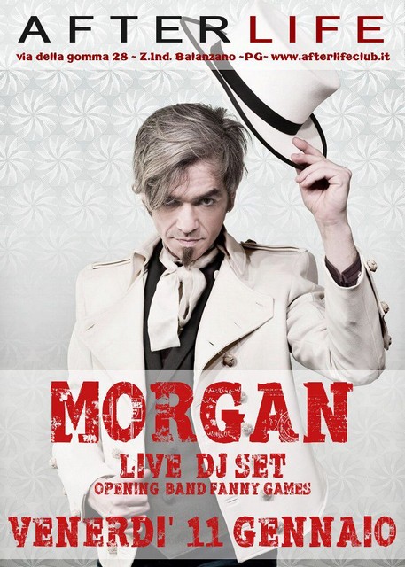 Morgan all'Afterlife Live Club