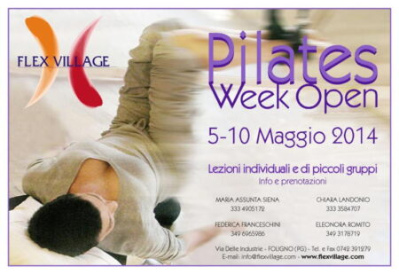 Lezioni di Pilates a Foligno l Flex Village | Week Open 5-10 Maggio