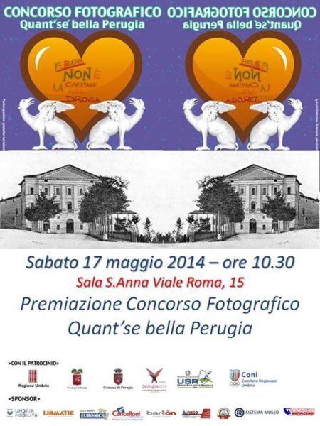 Quant’ se’ bella Perugia, il concorso fotografico! Sabato 17 la premiazione