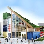 expo 2015 - Una struttura di container Pavillon Monaco