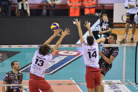 La Sir Perugia domina Gi Group Monza con un netto 3-0