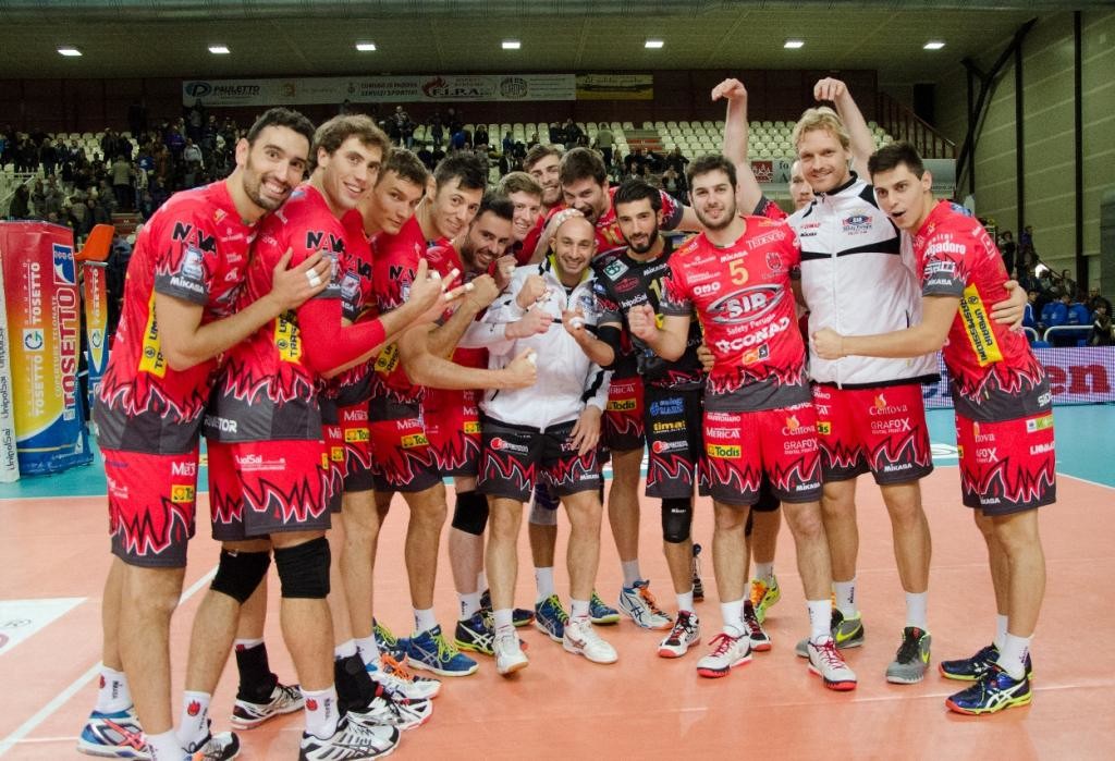 Sir Perugia corsara a Tonazzo Padova 1-3