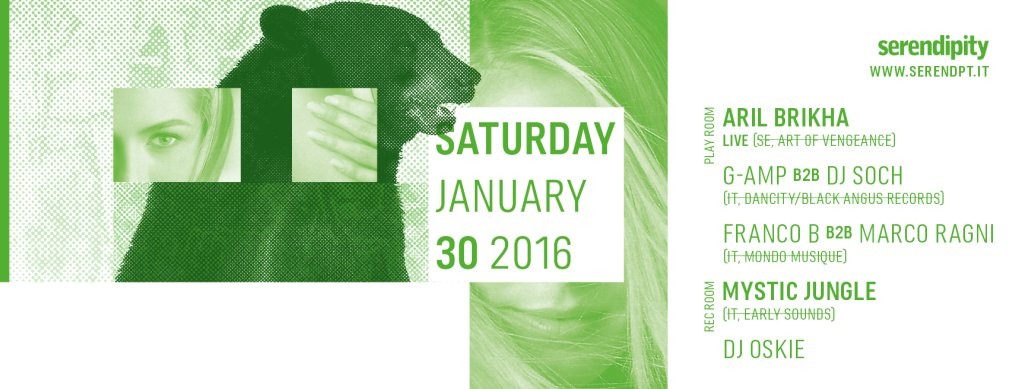 ARIL BRIKHA al Serendipity @ live Mystic Jungle