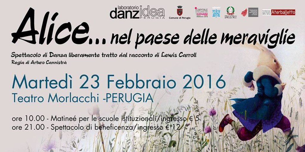 Alice nel Paese delle meraviglie al Teatro Morlacchi di Perugia