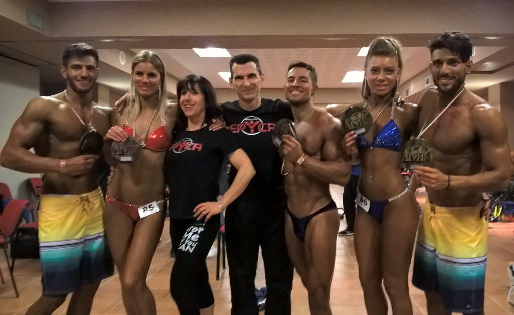 Il team Palestra EPYCA ai campionati mondiali I.N.B.A. a Rimini Wellness