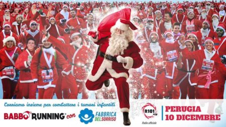 Babbo Running – A Perugia la corsa di Babbo Natale