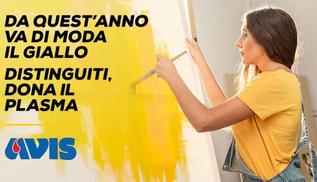 “Va di moda il giallo. Distinguiti!” la nuova campagna di Avis Umbria