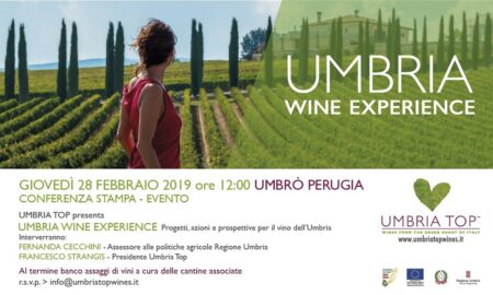 Umbria Wine Experience | Giovedì 28 febbraio, ore 12, Perugia Umbrò Umbria Wine Experience
