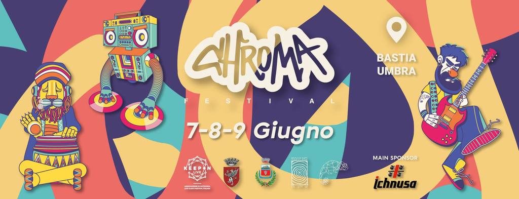 Chroma Festival 2019, Bastia Umbra 7, 8 e 9 Giugno