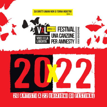 “20X22”, il Cd-Book di “Voci per la Libertà – Una Canzone per Amnesty” cover 20X22 VOCI PER LA LIBERTÀ - UNA CANZONE PER AMNESTY