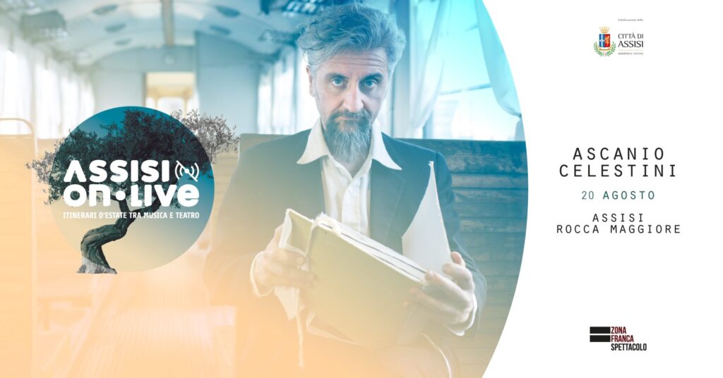 Ascanio Celestini alla Rocca Maggiore di Assisi con “Barzellette”