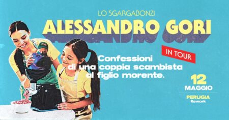 Comìc Club Perugia: Alessandro Gori presenta il suo nuovo spettacolo